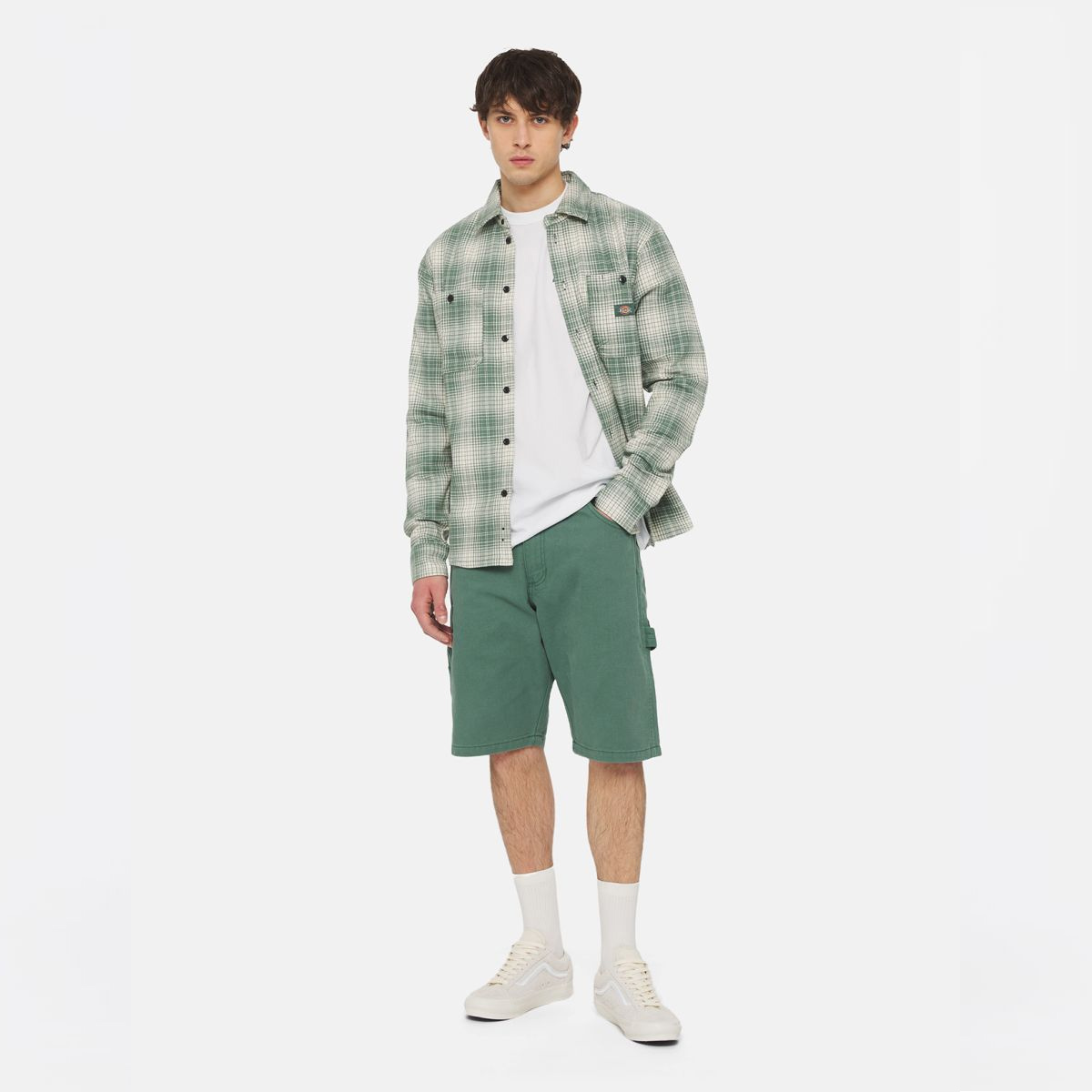 Dickies T-Shirt Aitkin White Dark Forest - 5 Dickies T-Shirt Aitkin White Dark Forest - 5