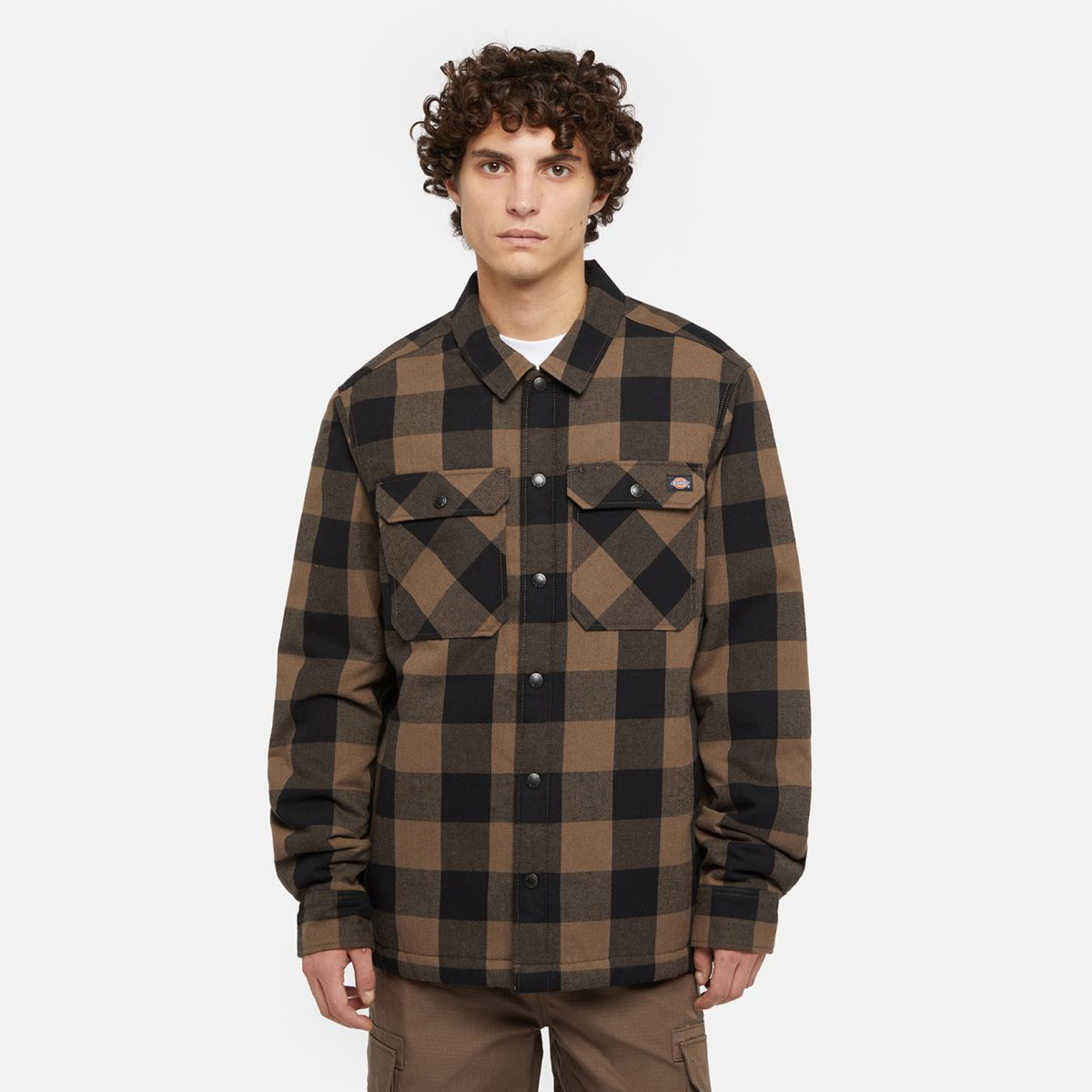Dickies Camicia Lined Sacramento Mushroom - 7