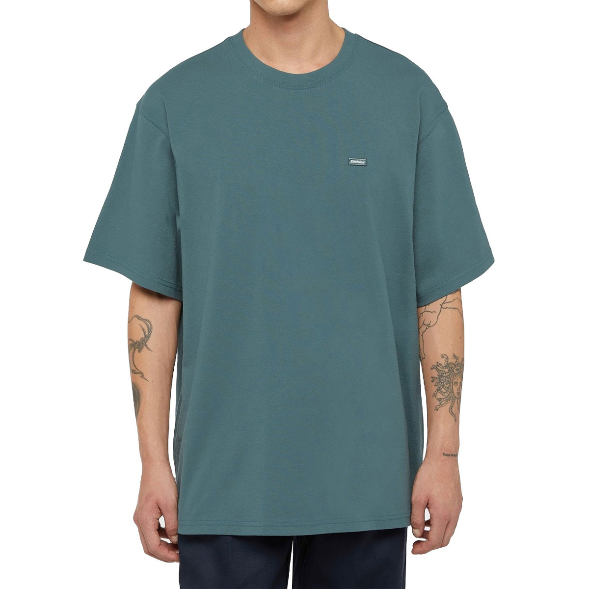 Dickies T-Shirt Clancy Heavyweight Lincoln Green - 4 Dickies T-Shirt Clancy Heavyweight Lincoln Green - 4