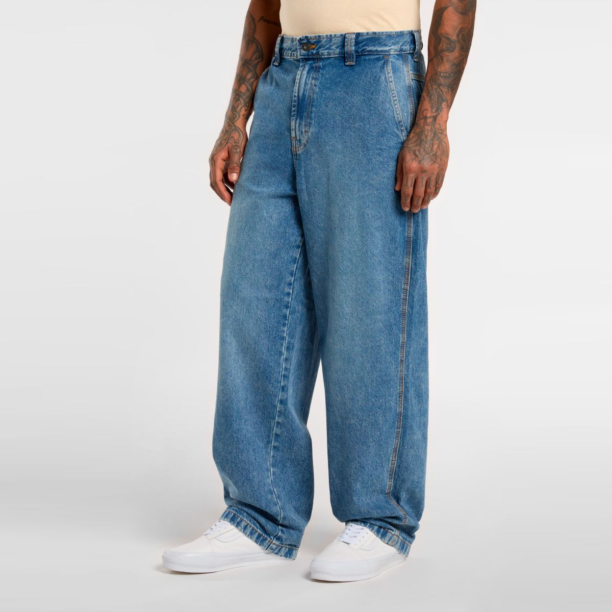 Dickies Jeans Madison Baggy Fit Denim Rinsed Fade - 5