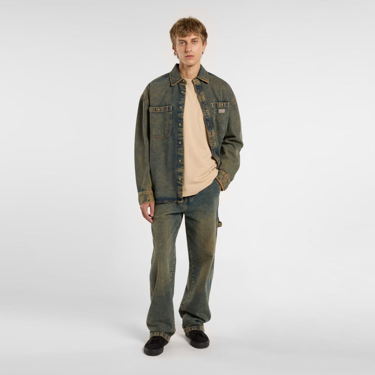 Dickies T-Shirt Luray Pocket Irish Cream - 4
