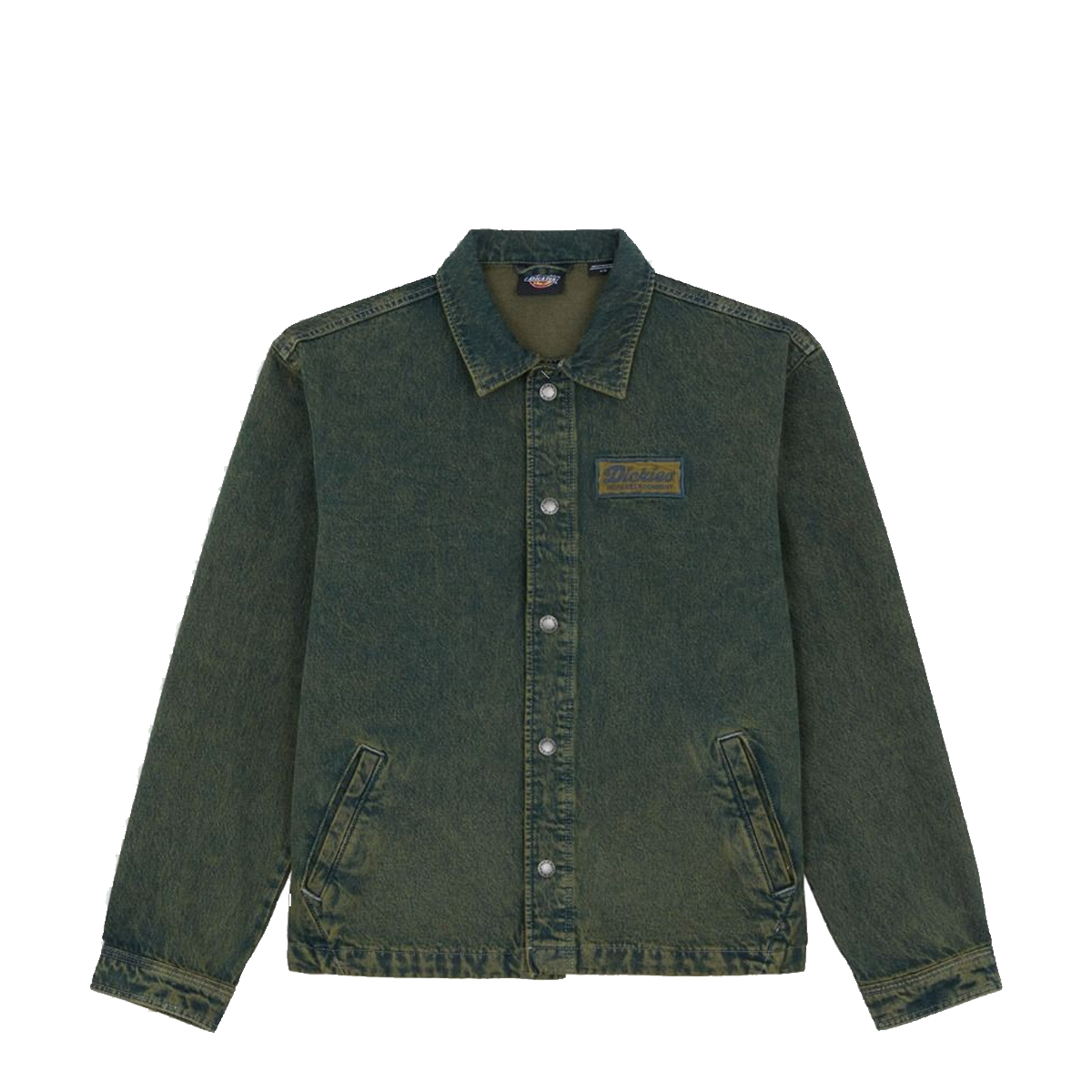 Dickies Giacca Lewistown Denim Green Tone Fade - 1 Dickies Giacca Lewistown Denim Green Tone Fade - 1