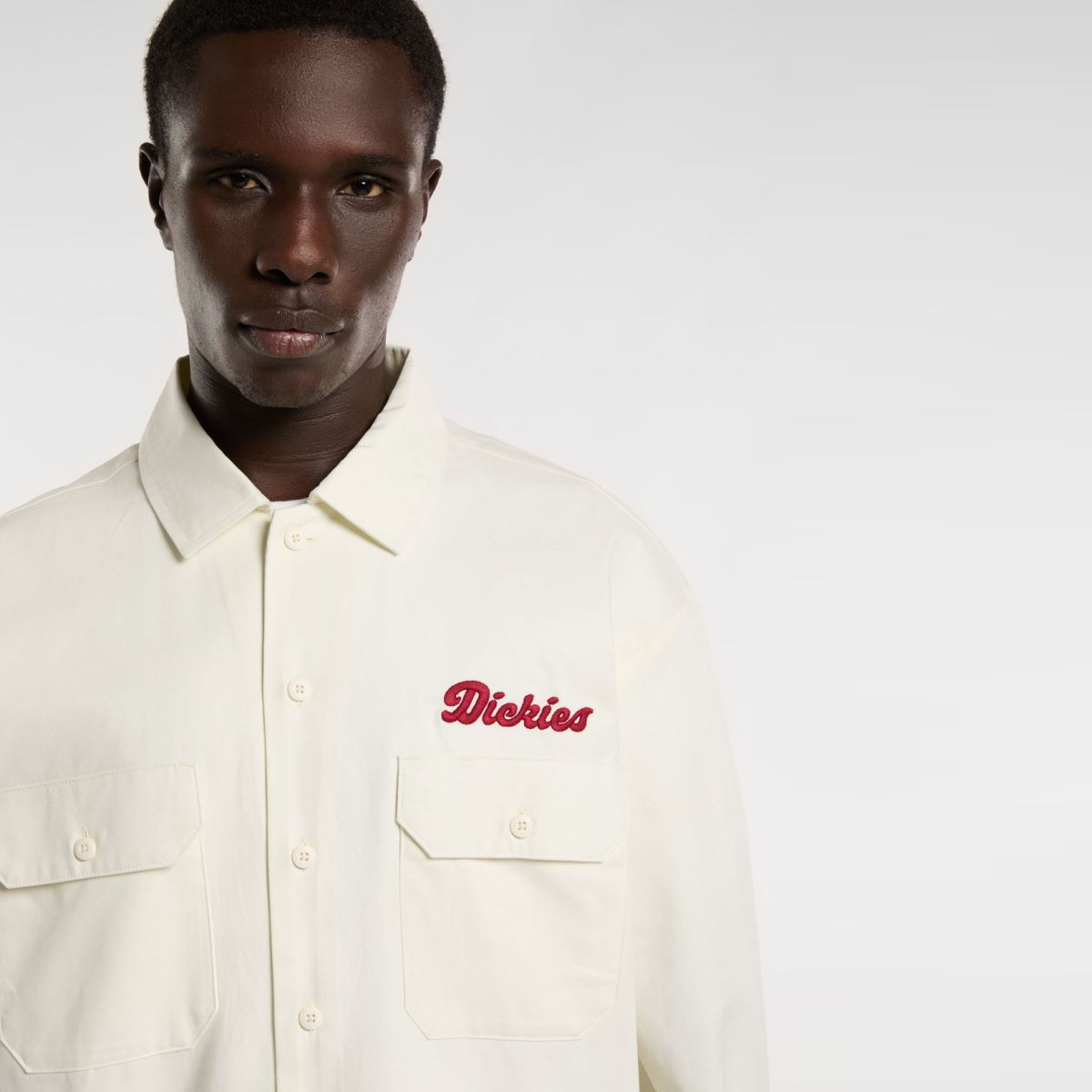 Dickies Camicia Lewistown Egret - 5