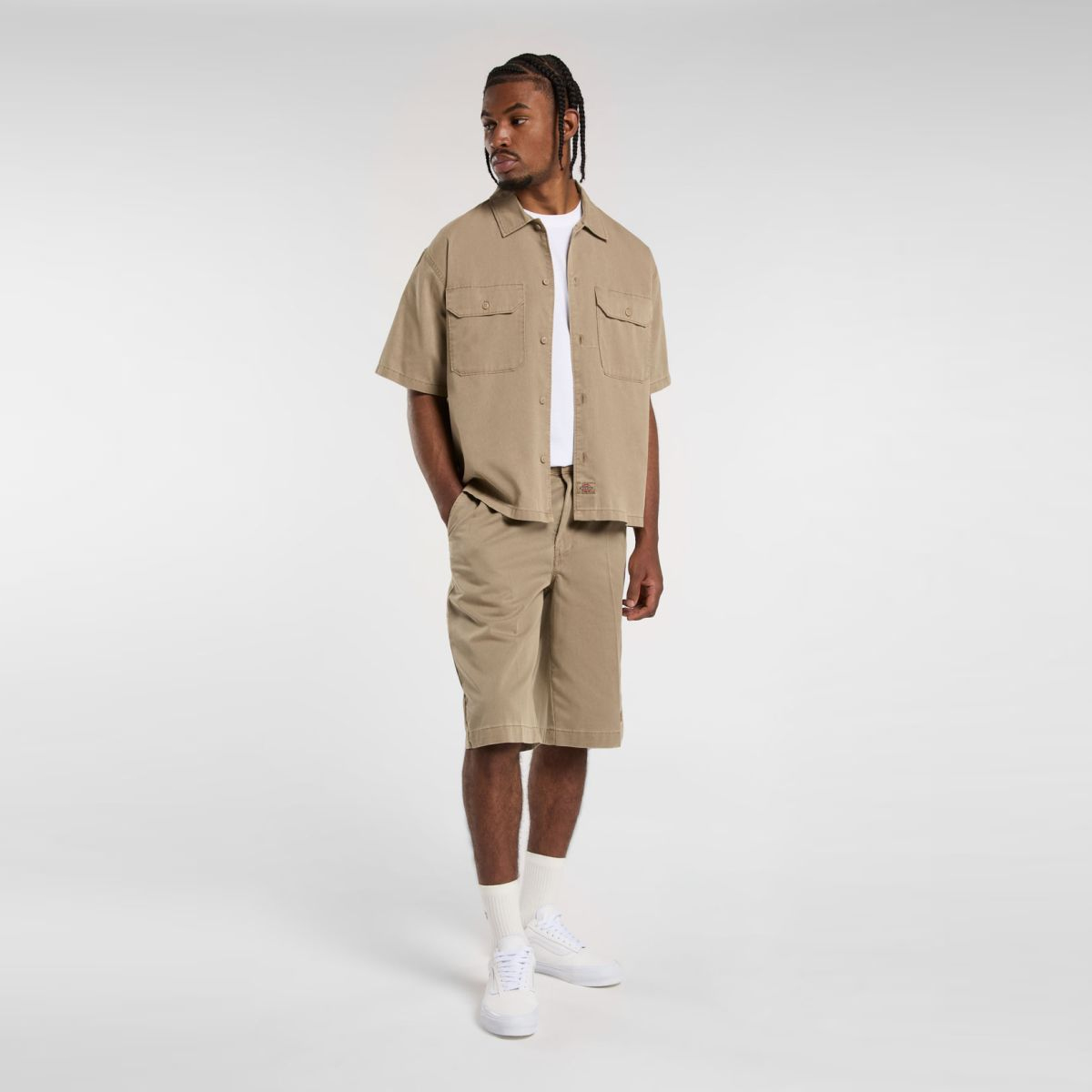 Dickies Camicia da lavoro Unionville Desert Sand - 4
