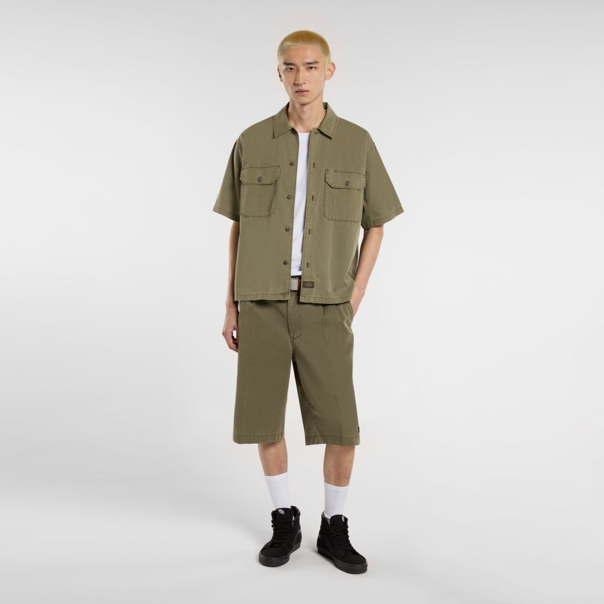 Dickies Camicia da lavoro Unionville Military Green - 4