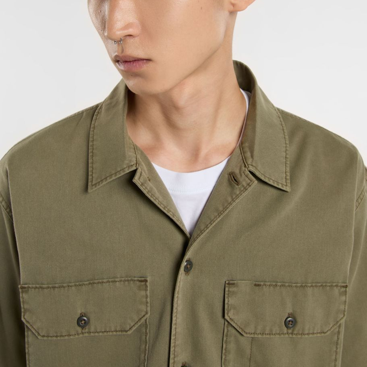 Dickies Camicia da lavoro Unionville Military Green - 5