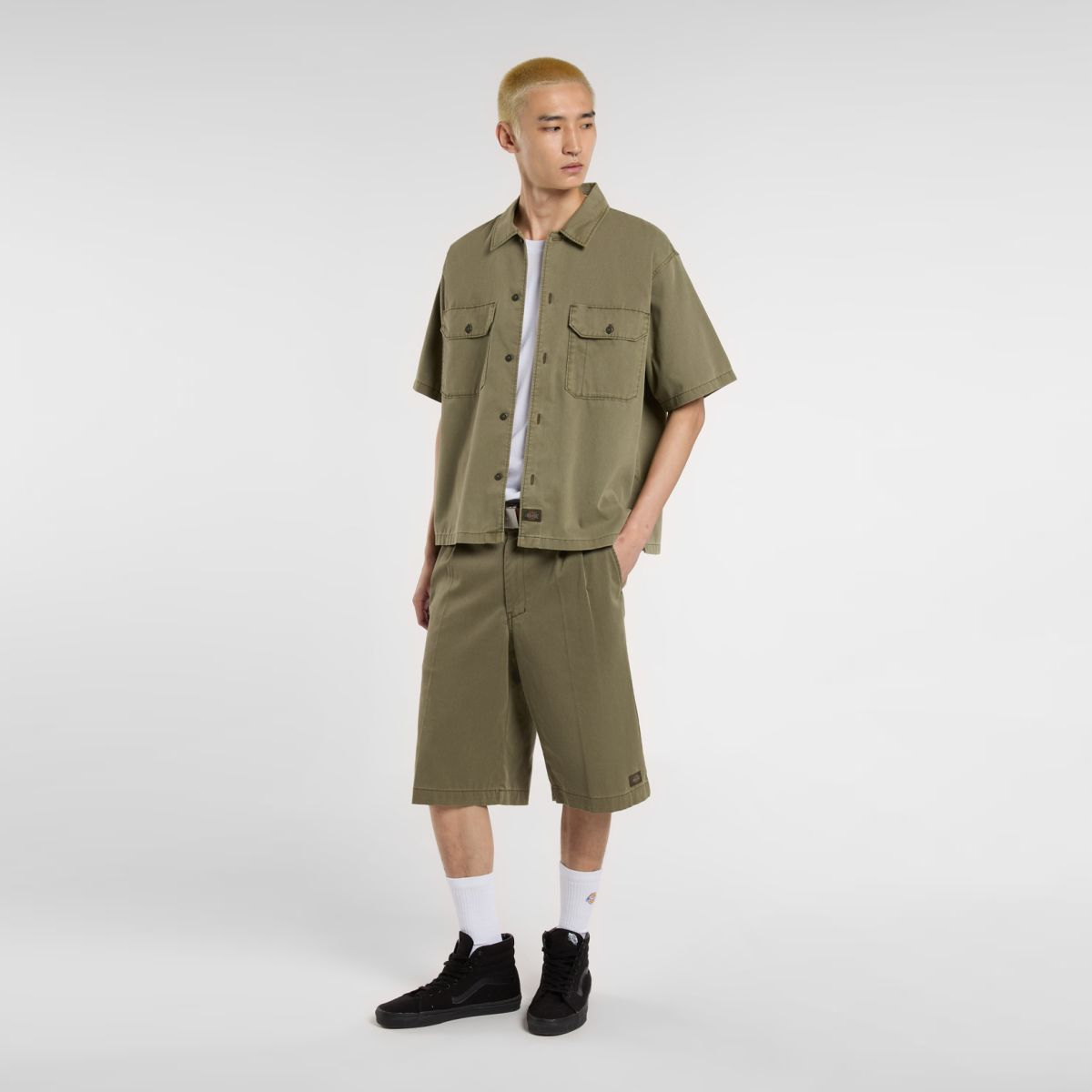 Dickies Pantaloncini Unionville 13inch Military Green - 4