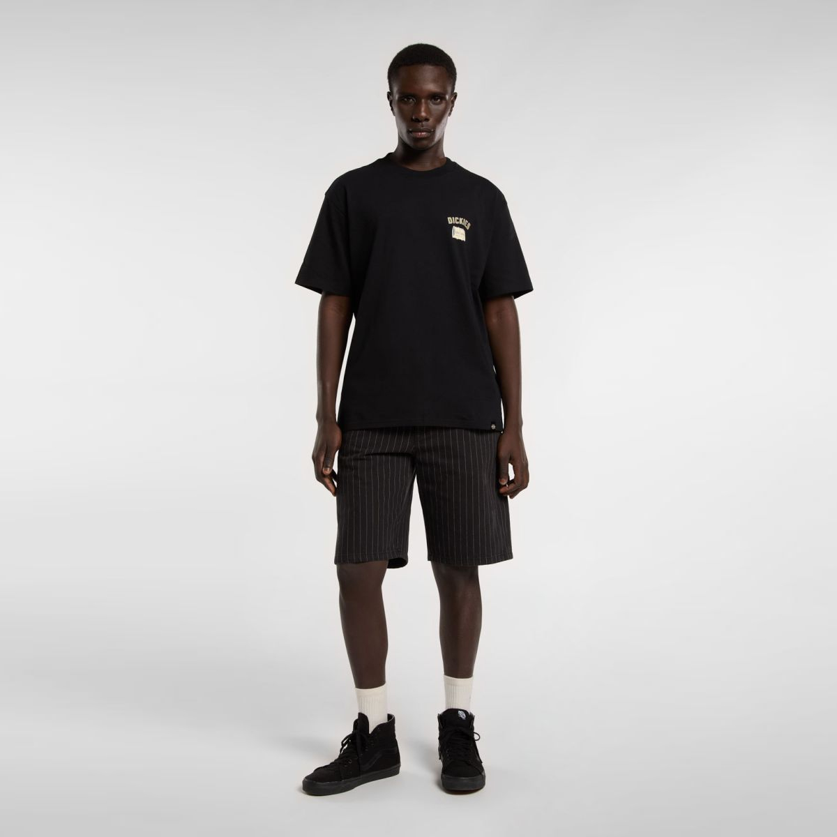 Dickies T-Shirt Service Crew Black - 4 Dickies T-Shirt Service Crew Black - 4