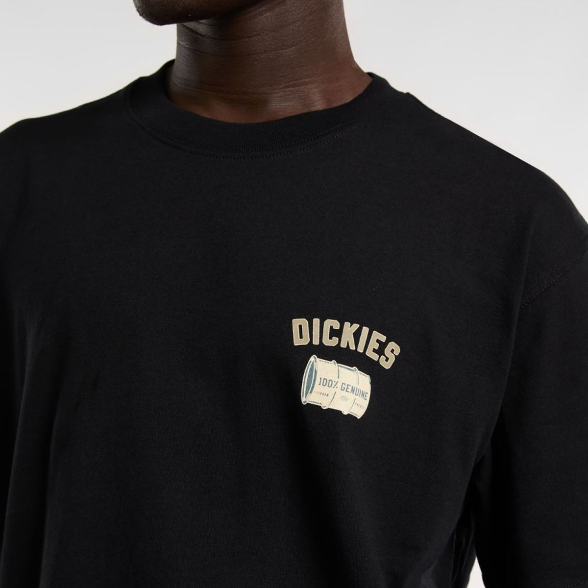 Dickies T-Shirt Service Crew Black - 5 Dickies T-Shirt Service Crew Black - 5