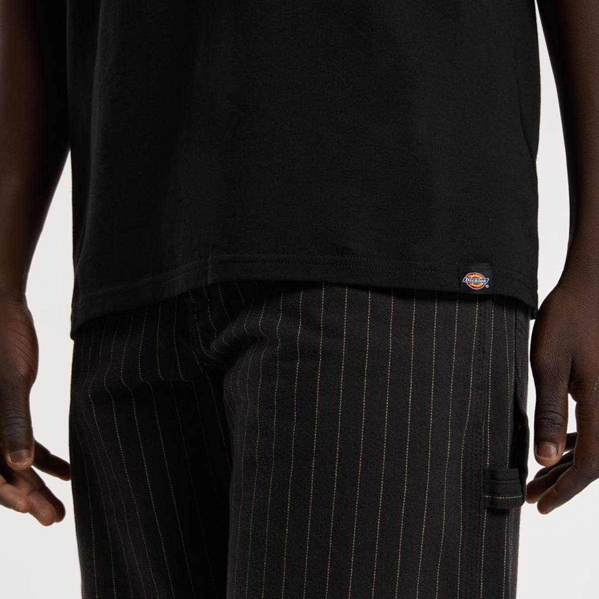 Dickies T-Shirt Service Crew Black - 6 Dickies T-Shirt Service Crew Black - 6