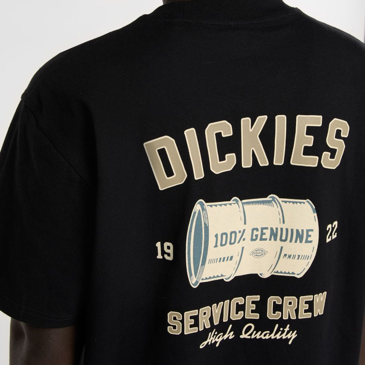 Dickies T-Shirt Service Crew Black - 7 Dickies T-Shirt Service Crew Black - 7