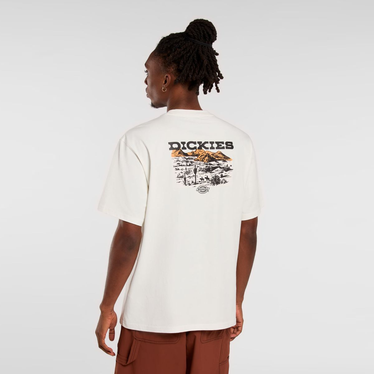Dickies T-Shirt Slacks Landascape Egret - 2