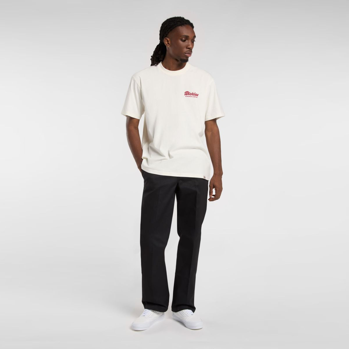 Dickies T-Shirt Lewistown Egret - 4 Dickies T-Shirt Lewistown Egret - 4