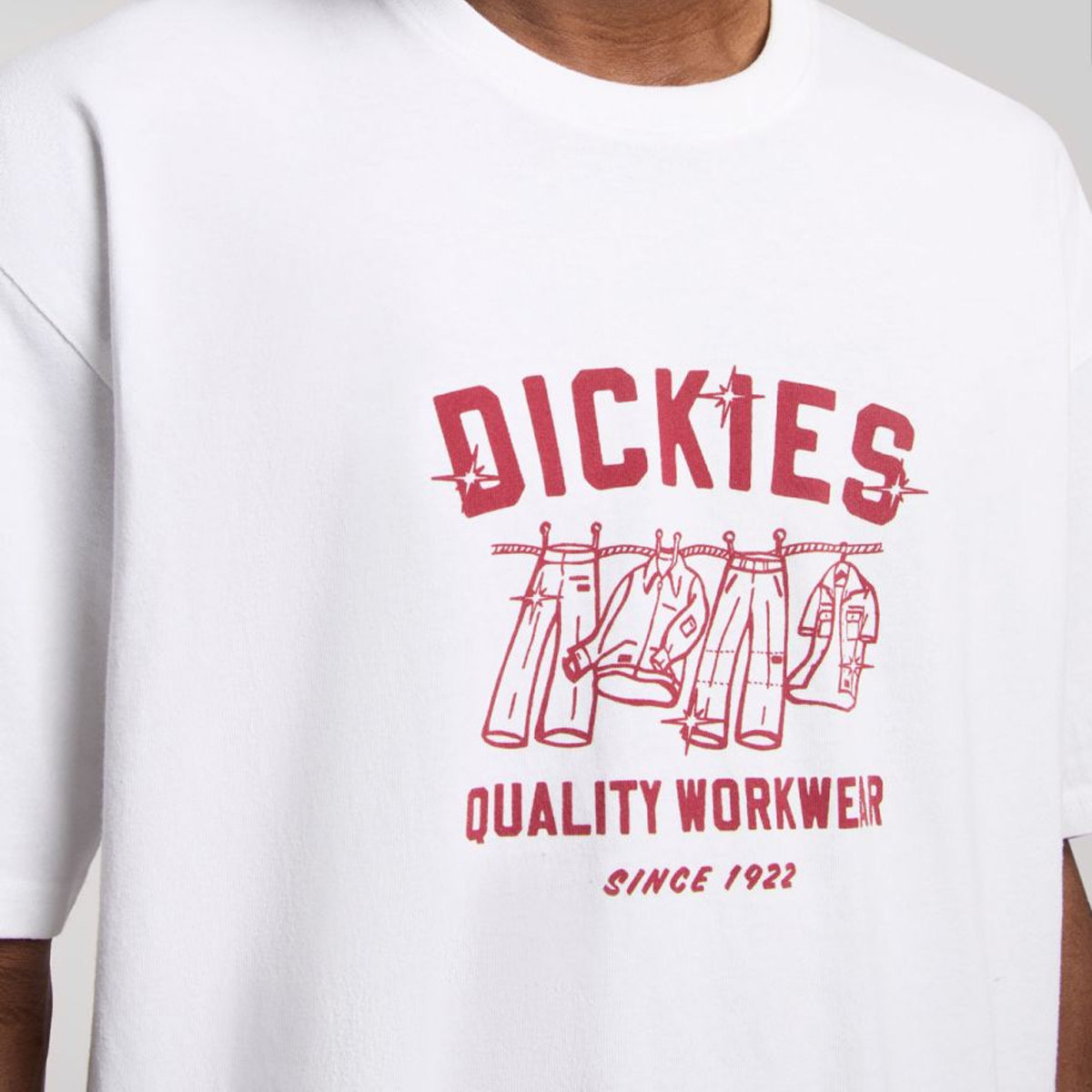 Dickies T-Shirt Laundry Boxy White - 5