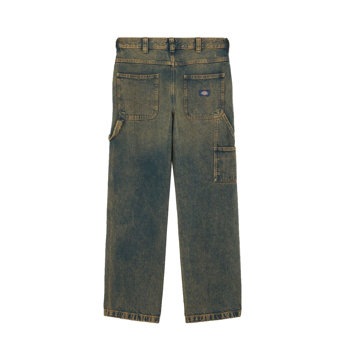 Dickies Jeans Stevensville Carpenter Denim Yellow Fade Ind - 8