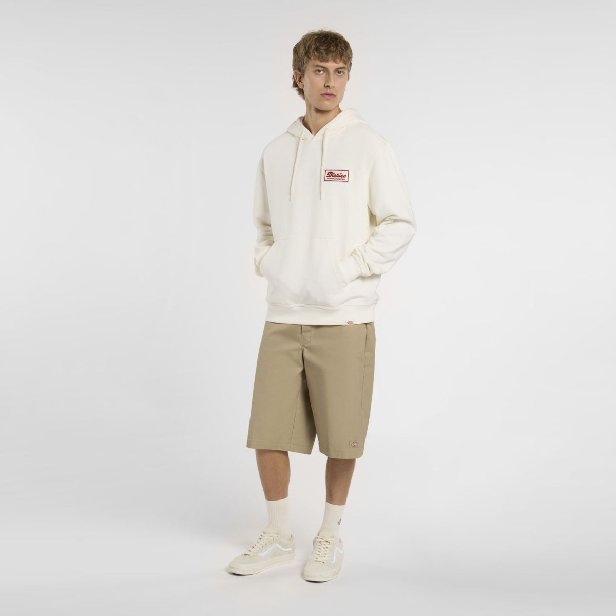 Dickies Felpa con cappuccio Lewistown Egret - 4