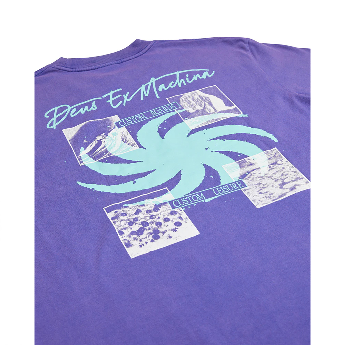 Deus Ex Machina T-Shirt Custom Leisure Tee Deep Blue - 5 Deus Ex Machina T-Shirt Custom Leisure Tee Deep Blue - 5