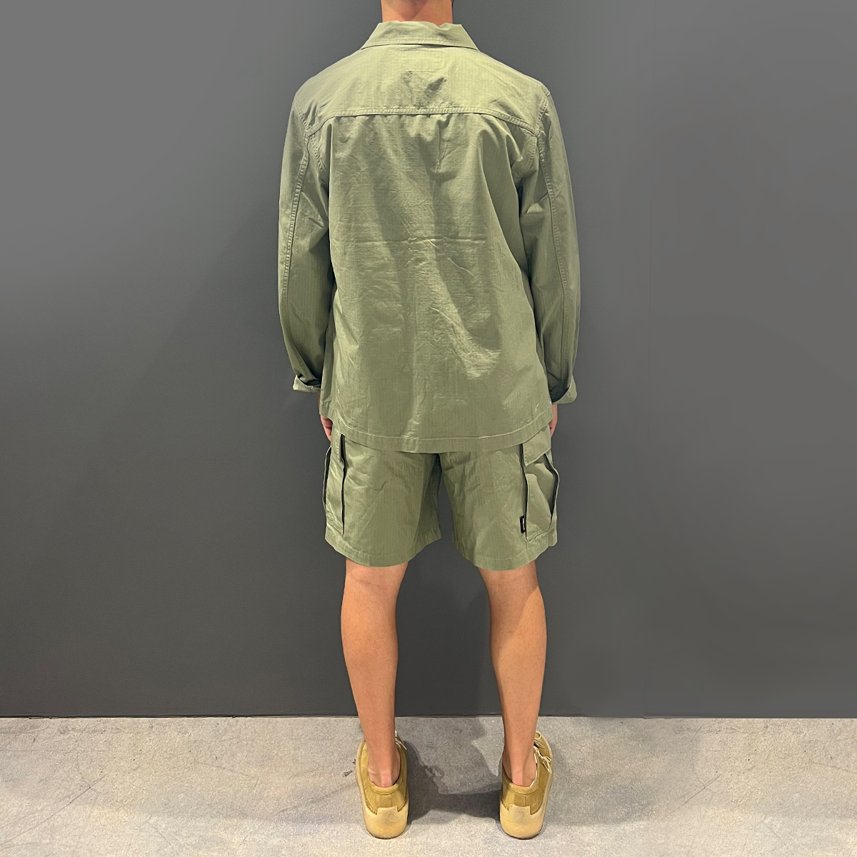 Deus Ex Machina Camicia OG 107 Cordura Oil Green - 5