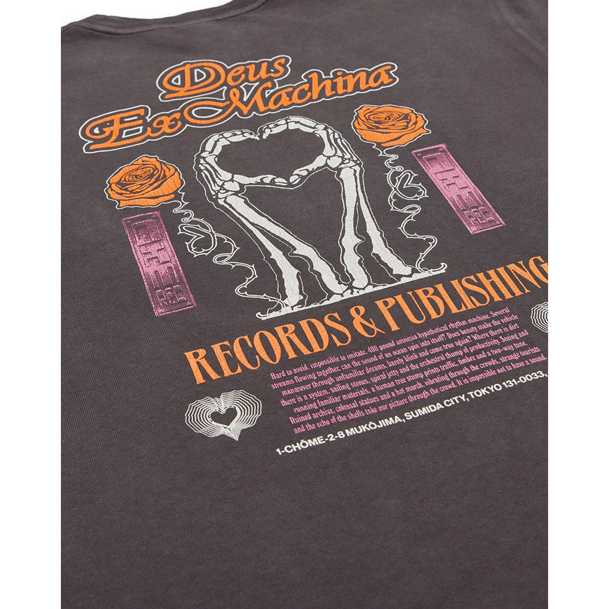 Deus Ex Machina T-Shirt Takoyaki Anthracite - 4