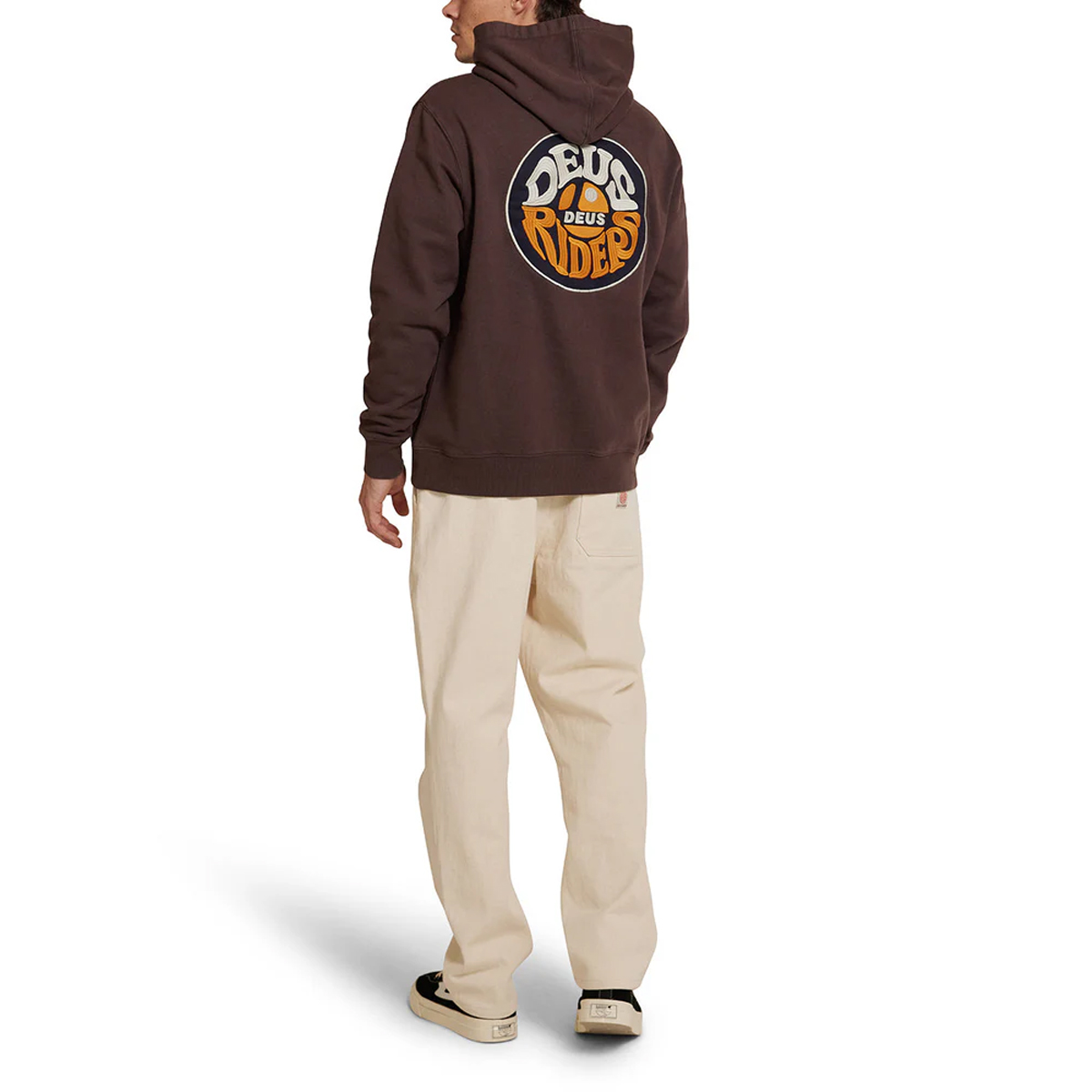 Deus Ex Machina Felpa Riders Friend Choc Brown - 2 Deus Ex Machina Felpa Riders Friend Choc Brown - 2