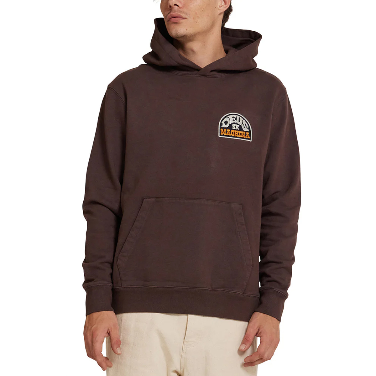 Deus Ex Machina Felpa Riders Friend Choc Brown - 3 Deus Ex Machina Felpa Riders Friend Choc Brown - 3
