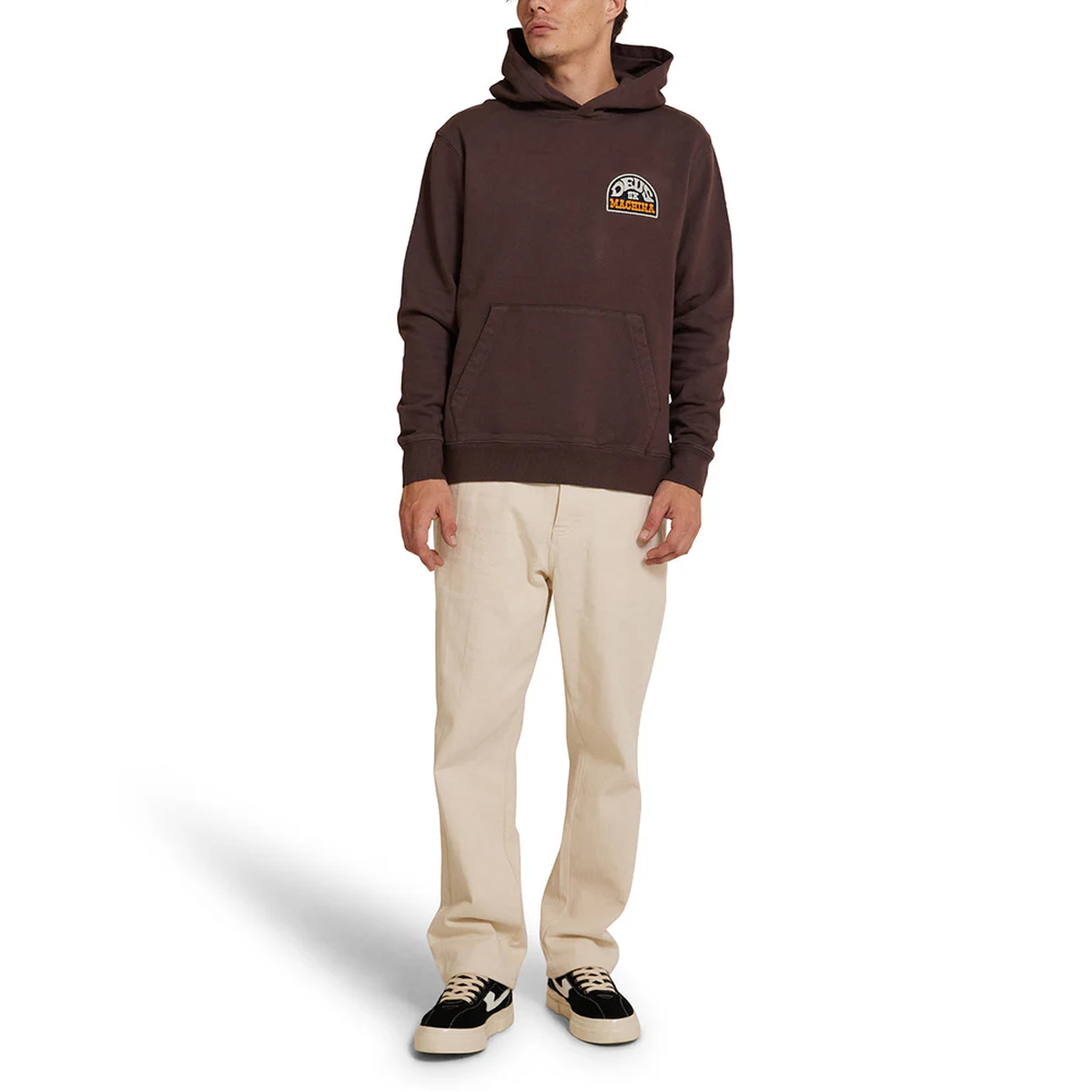 Deus Ex Machina Felpa Riders Friend Choc Brown - 4 Deus Ex Machina Felpa Riders Friend Choc Brown - 4