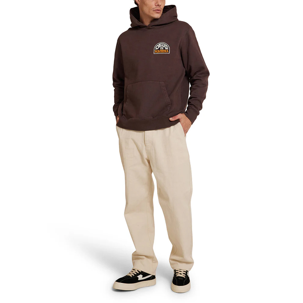 Deus Ex Machina Felpa Riders Friend Choc Brown - 5 Deus Ex Machina Felpa Riders Friend Choc Brown - 5