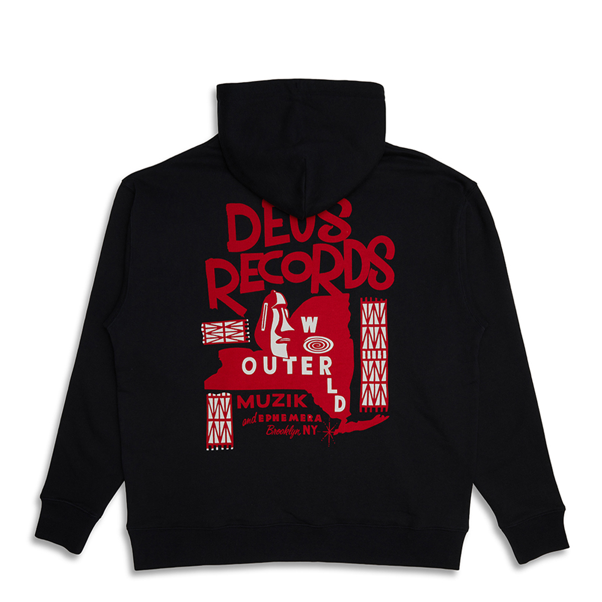 Deus Ex Machina Felpa Outerworld Black - 2 Deus Ex Machina Felpa Outerworld Black - 2