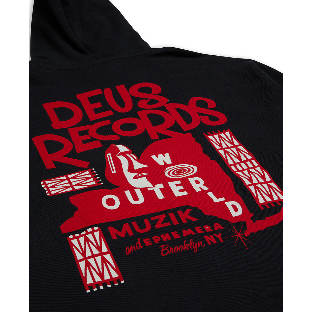 Deus Ex Machina Felpa Outerworld Black - 5 Deus Ex Machina Felpa Outerworld Black - 5