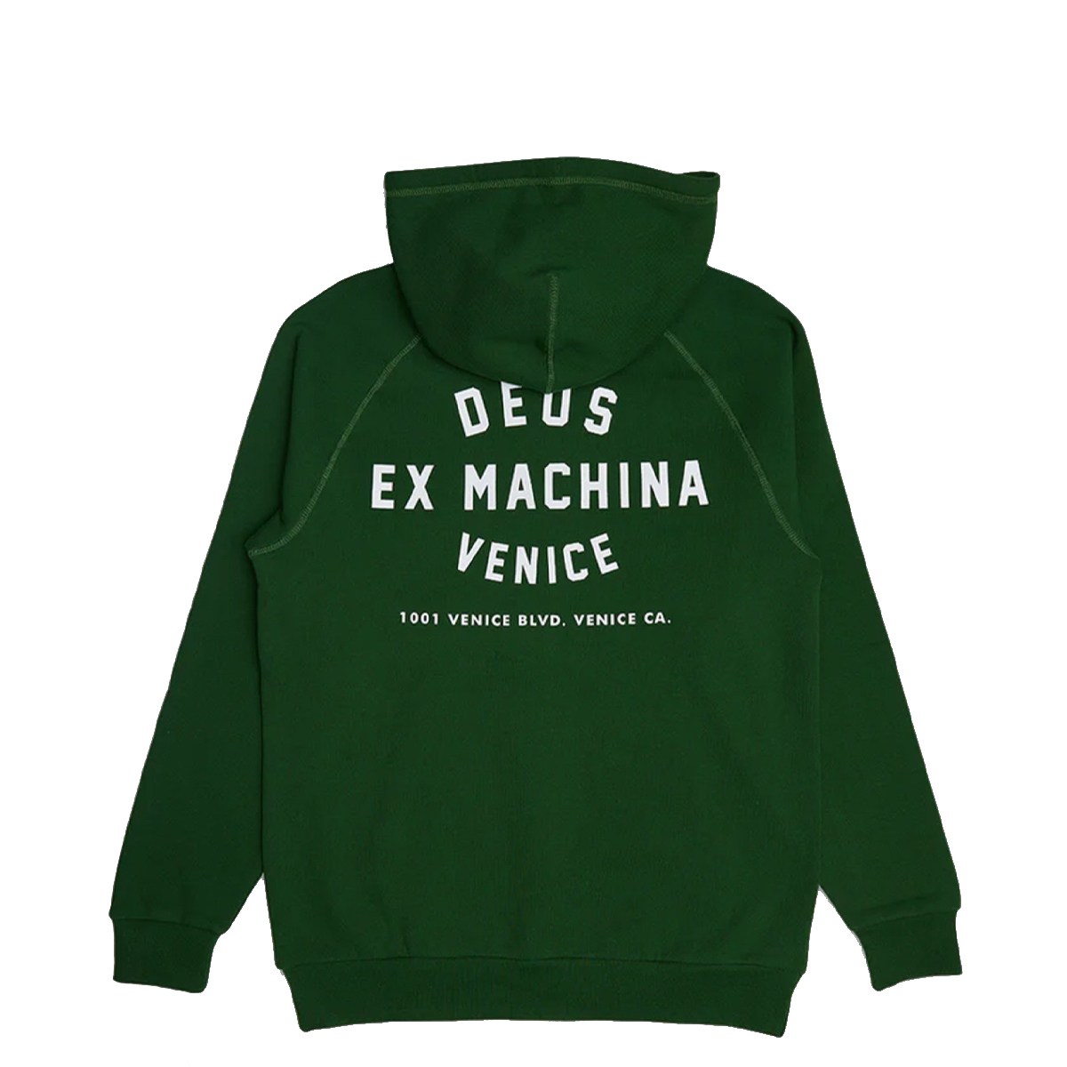 Deus Ex Machina Felpa Venice Address Hillside Green - 4 Deus Ex Machina Felpa Venice Address Hillside Green - 4
