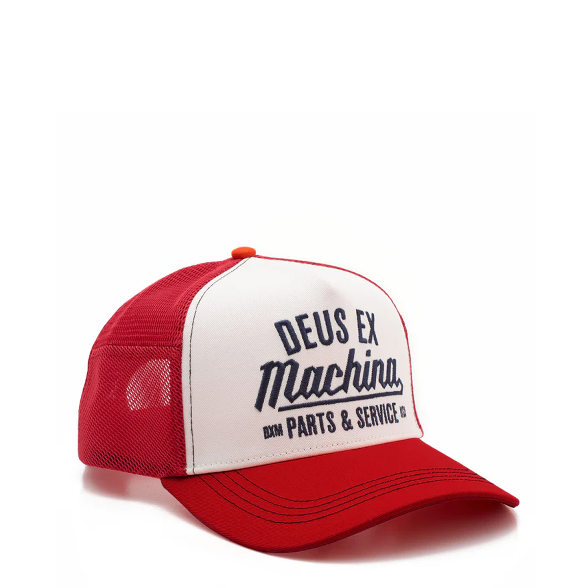 Deus Ex Machina Cappello Overbite Trucker Tangerine Tango - 1 Deus Ex Machina Cappello Overbite Trucker Tangerine Tango - 1