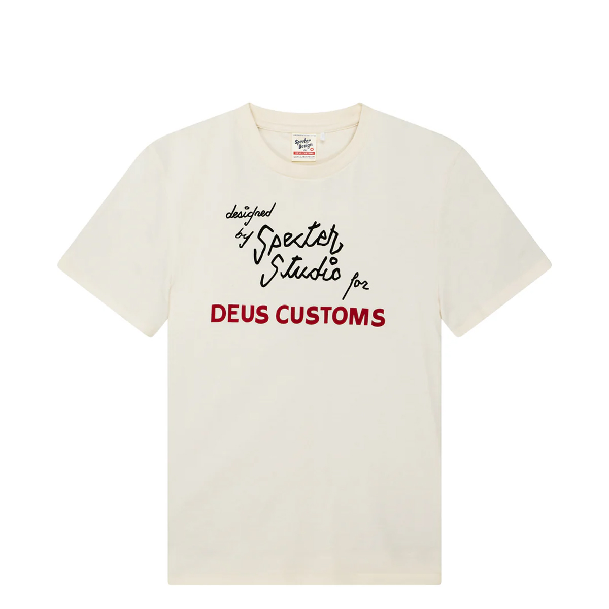 Deus Ex Machina T-Shirt Specter Rare Birds Pristine White - 1