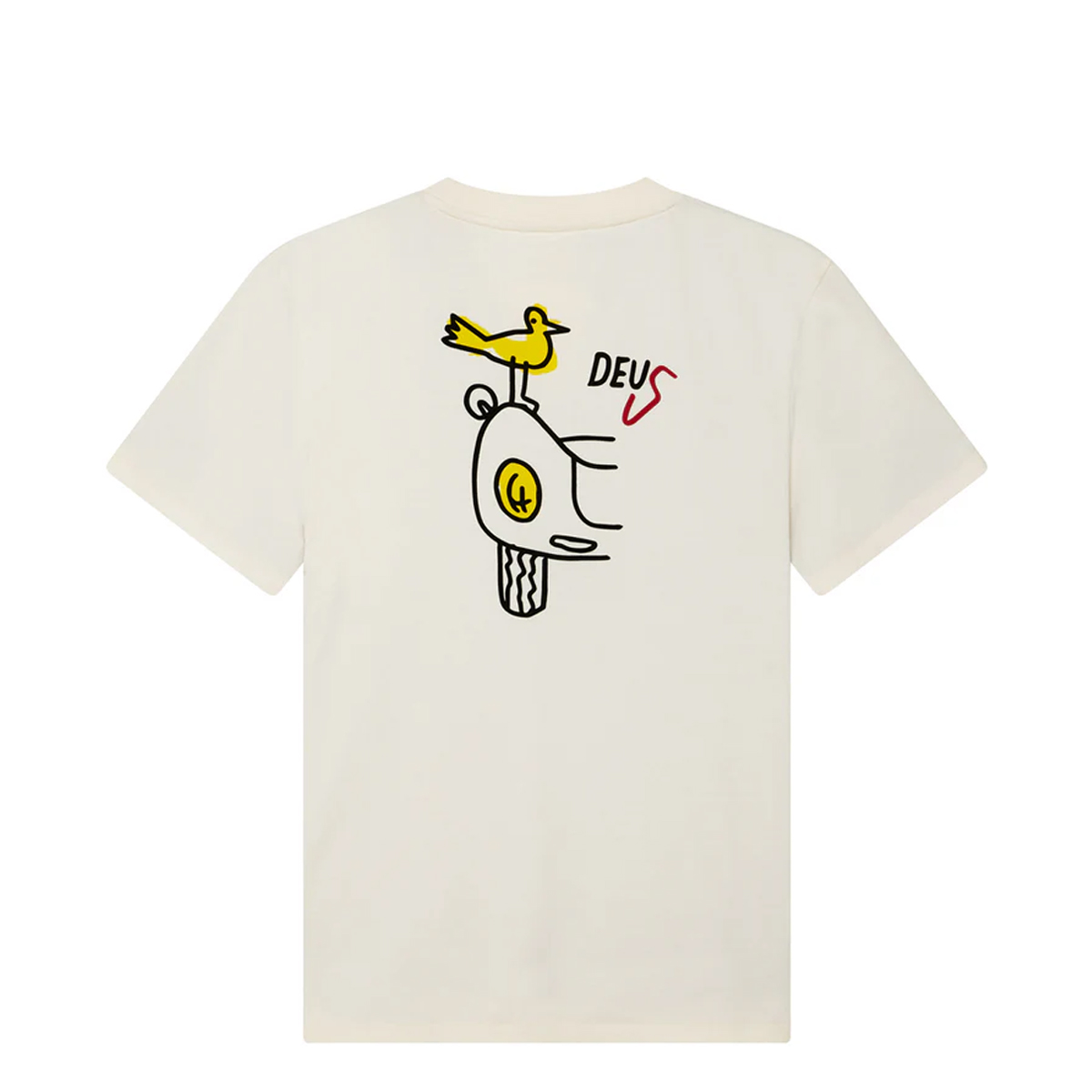 Deus Ex Machina T-Shirt Specter Rare Birds Pristine White - 6