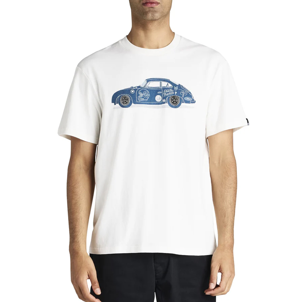 Deus Ex Machina T-Shirt 356 Porsche White - 4