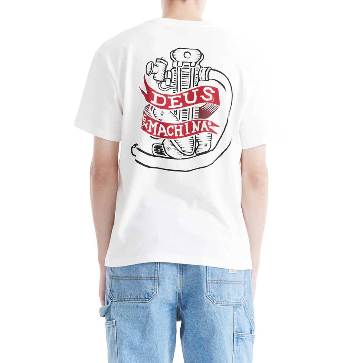Deus Ex Machina T-Shirt Jailer Sappy White - 5 Deus Ex Machina T-Shirt Jailer Sappy White - 5