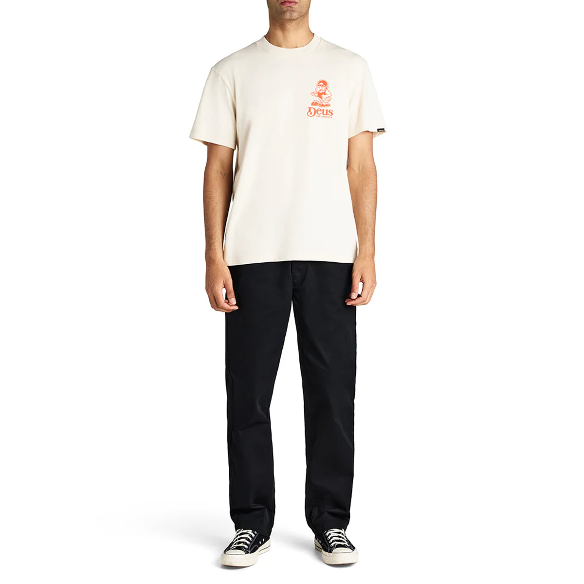 Deus Ex Machina T-Shirt Raptor Dirty White - 4