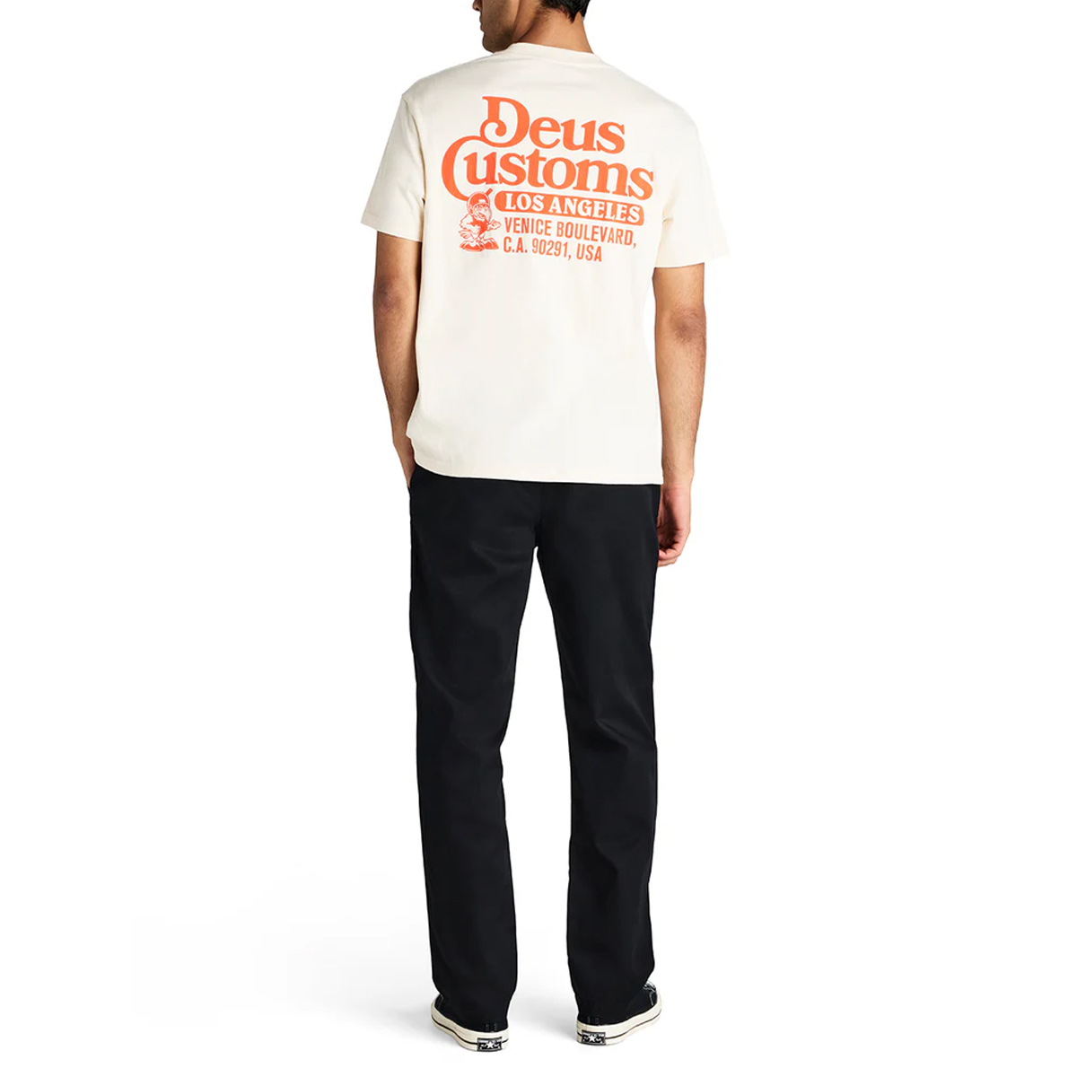 Deus Ex Machina T-Shirt Raptor Dirty White - 5