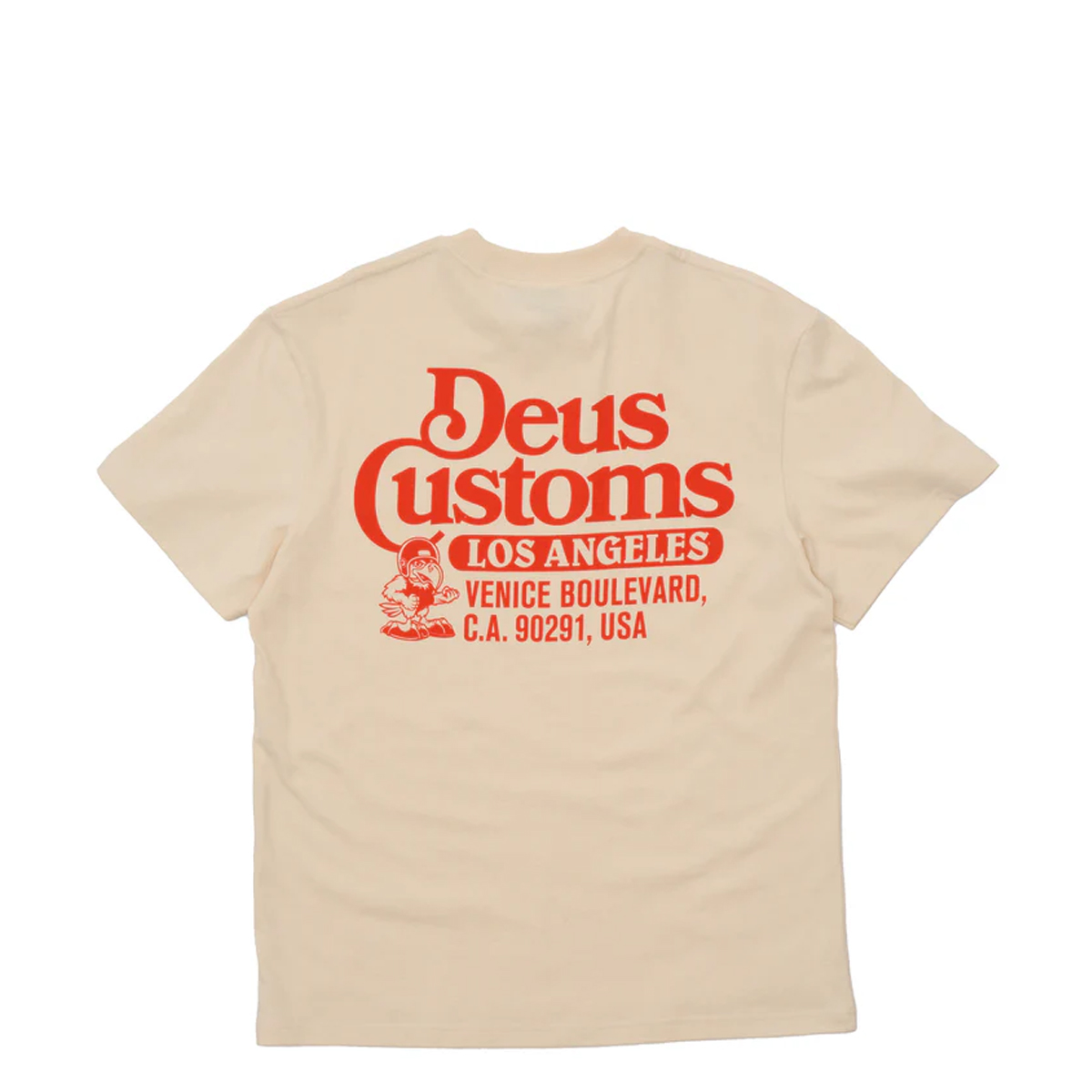 Deus Ex Machina T-Shirt Raptor Dirty White - 6