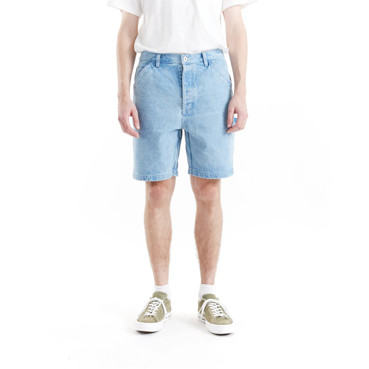 Deus Ex Machina Shorts Jeans Big Fella LT Stone - 3 Deus Ex Machina Shorts Jeans Big Fella LT Stone - 3