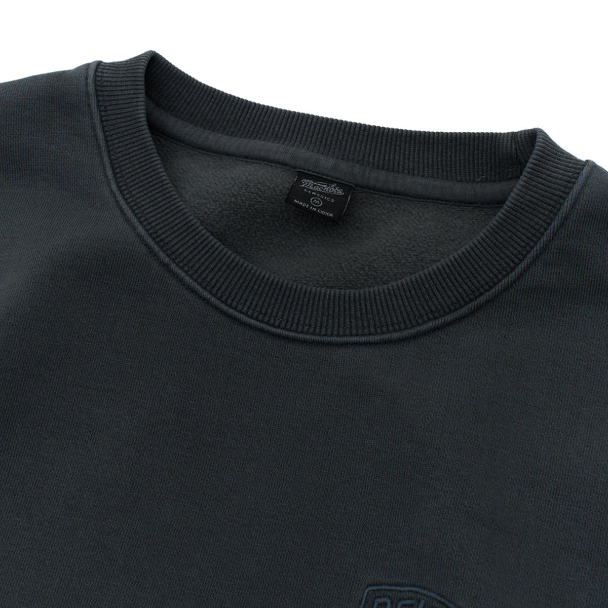 Deus Ex Machina Felpa Shield Garment Dyed Crew Antracite - 6 Deus Ex Machina Felpa Shield Garment Dyed Crew Antracite - 6