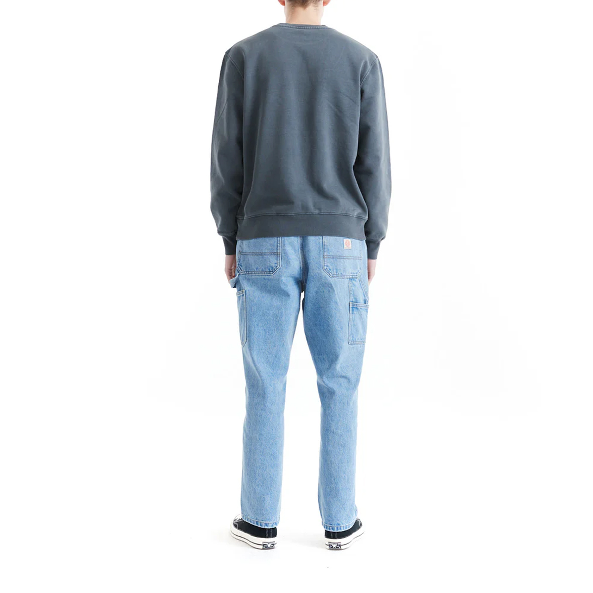 Deus Ex Machina Felpa Shield Garment Dyed Crew Antracite - 7 Deus Ex Machina Felpa Shield Garment Dyed Crew Antracite - 7