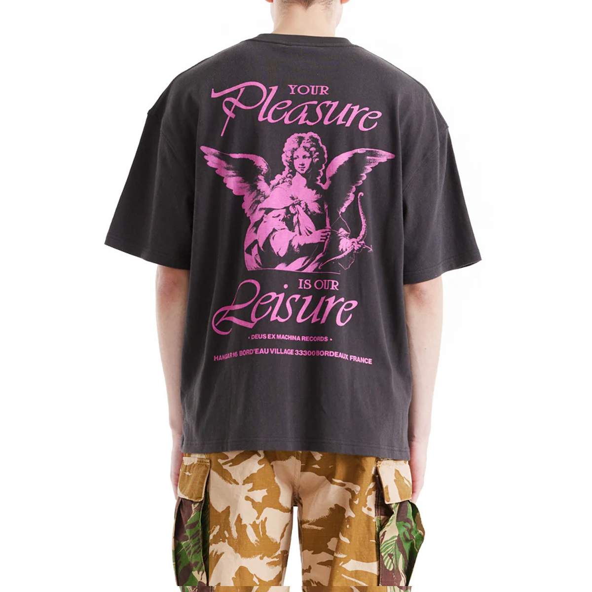 Deus Ex Machina T-Shirt Lady Libertine Anthracite - 2