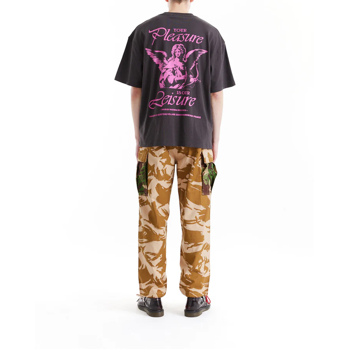 Deus Ex Machina T-Shirt Lady Libertine Anthracite - 4