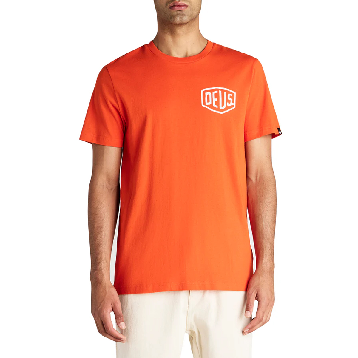 Deus Ex Machina T-Shirt Venice Address Tangerine Tango - 1 Deus Ex Machina T-Shirt Venice Address Tangerine Tango - 1