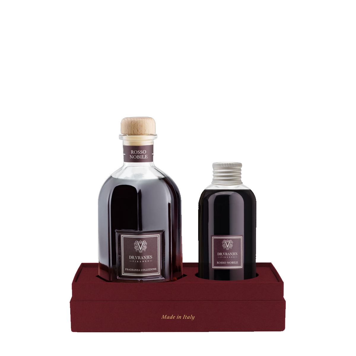 Dr Vranjes Gift Box Rosso Nobile 250 ml + Ricarica 150 ml - 1 Dr Vranjes Gift Box Rosso Nobile 250 ml + Ricarica 150 ml - 1