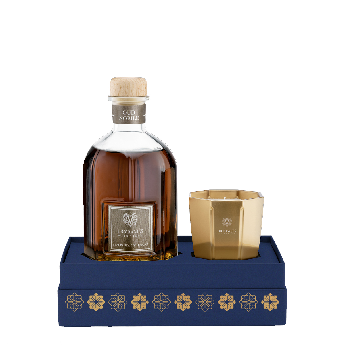 Dr Vranjes Cofanetto Limited Edition Oud Nobile 250 ml e Candela XS - 1 Dr Vranjes Cofanetto Limited Edition Oud Nobile 250 ml e Candela XS - 1