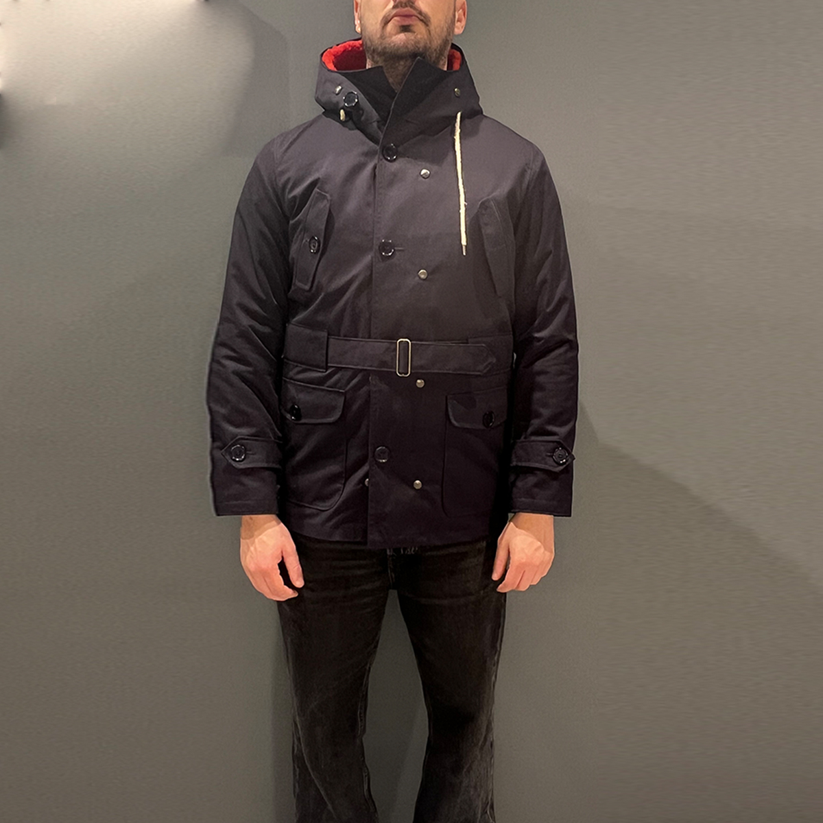 EQUI Cappotto Eskimo Mini Tecnogabardina Blu Unito - 4 EQUI Cappotto Eskimo Mini Tecnogabardina Blu Unito - 4