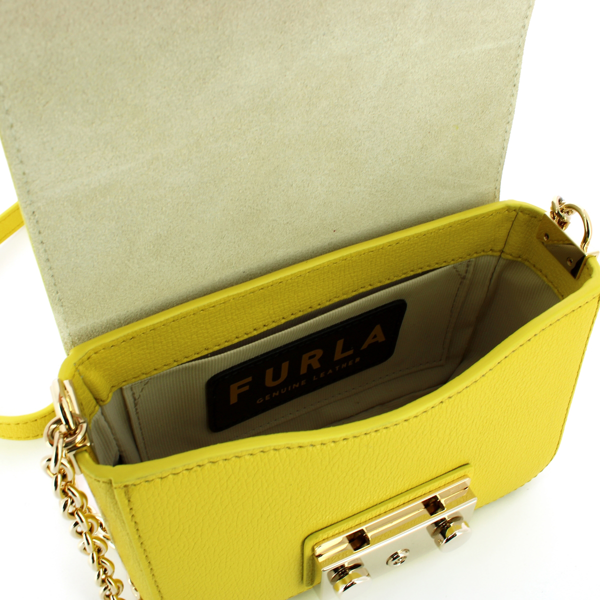 Furla Mini Borsa a bandoliera Metropolis Canary - 4 Furla Mini Borsa a bandoliera Metropolis Canary - 4