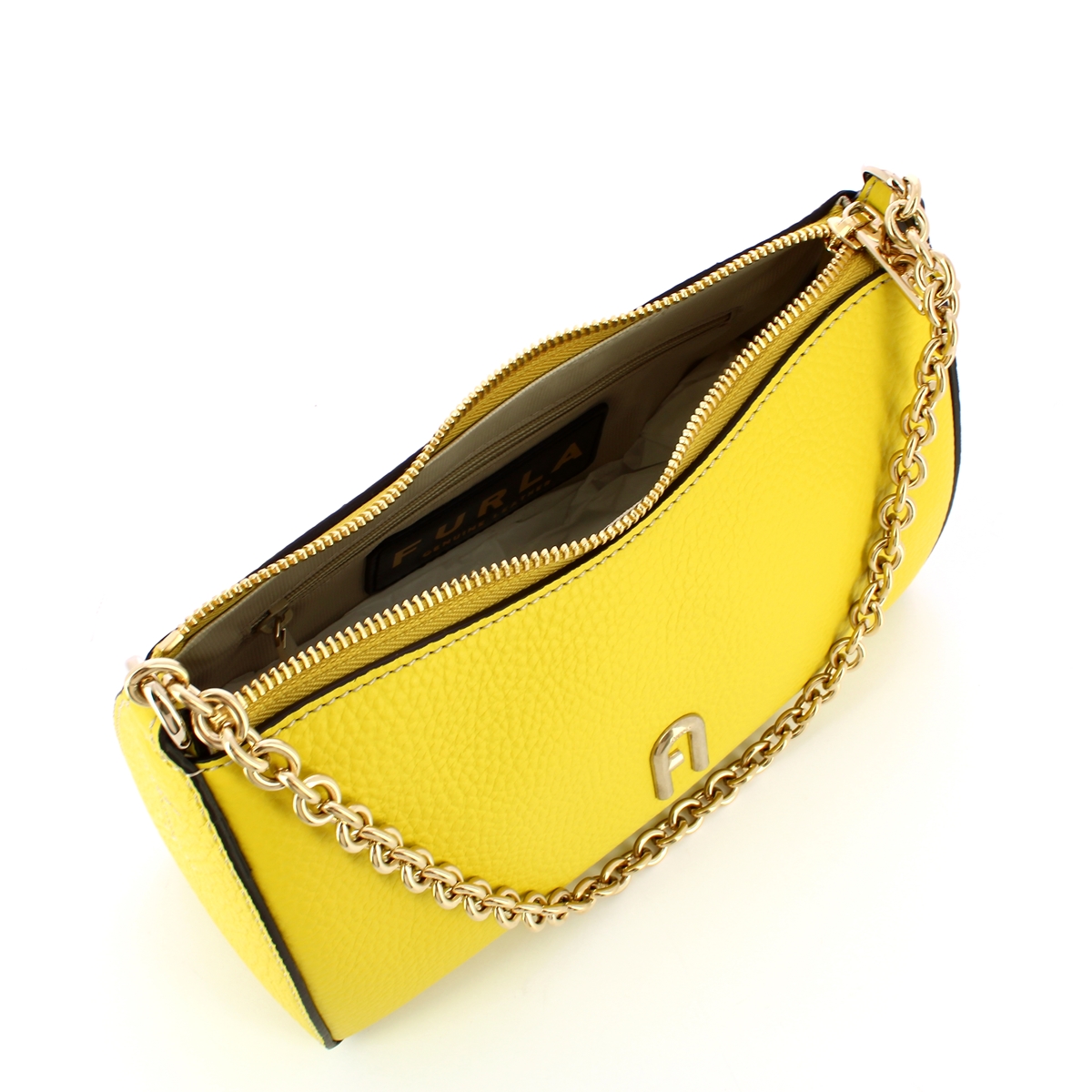 Furla Mini Borsa a tracolla Primula Canary Metal Taupe - 5 Furla Mini Borsa a tracolla Primula Canary Metal Taupe - 5