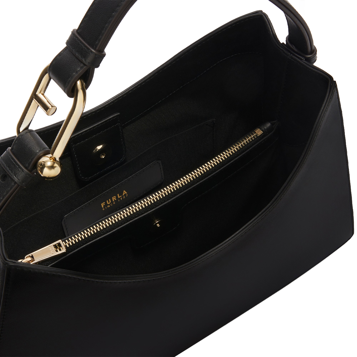 Furla Hobo Bag Nuvola L Nero - 4 Furla Hobo Bag Nuvola L Nero - 4
